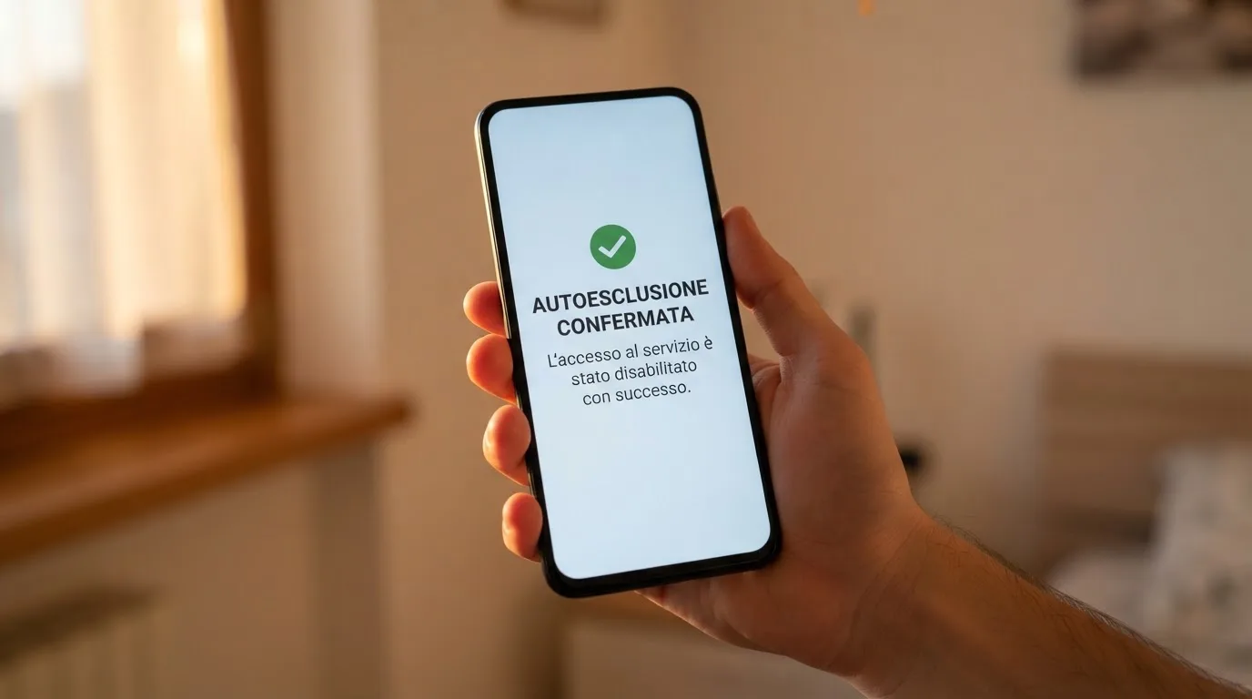 Mano che tiene uno smartphone accanto a una finestra, luce serale tranquilla — casino online con algoritmo unbiased